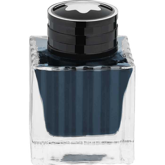 Montblanc Meisterstück Ink Bottle - Around The World in 80 Days - Coal Blue - 50ml - Pen Boutique Ltd