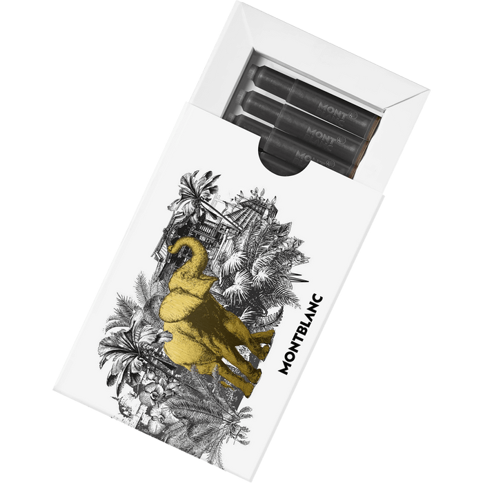 Montblanc Meisterstück Ink Cartridges - Around The World in 80 Days - Brown - Pen Boutique Ltd