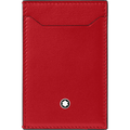 Montblanc Meisterstuck Pocket Holder - Black/Red - 3cc - Pen Boutique Ltd