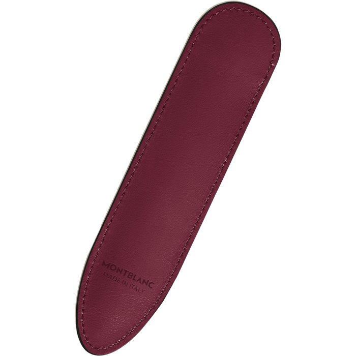 Montblanc Meisterstuck Single Pen Sleeve - Cassis - Pen Boutique Ltd