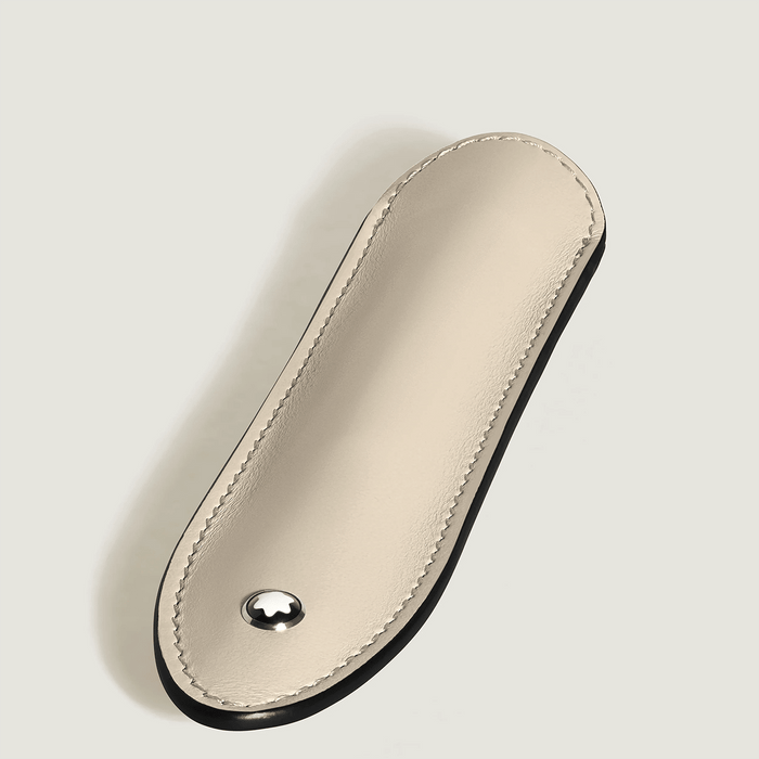 Montblanc Meisterstuck Single Pen Sleeve - Cloudy Beige - Pen Boutique Ltd