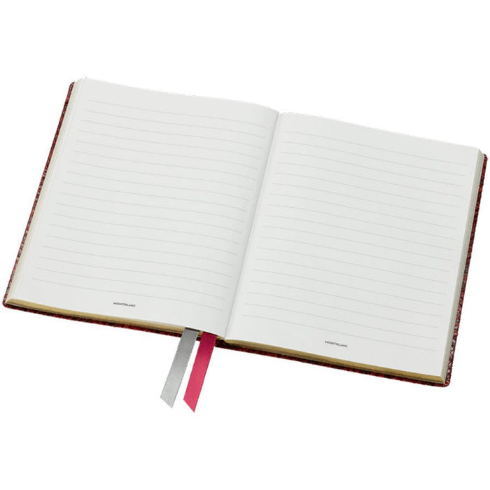 Montblanc Notebook - 146 Python Print Cayenne - Lined - Pen Boutique Ltd