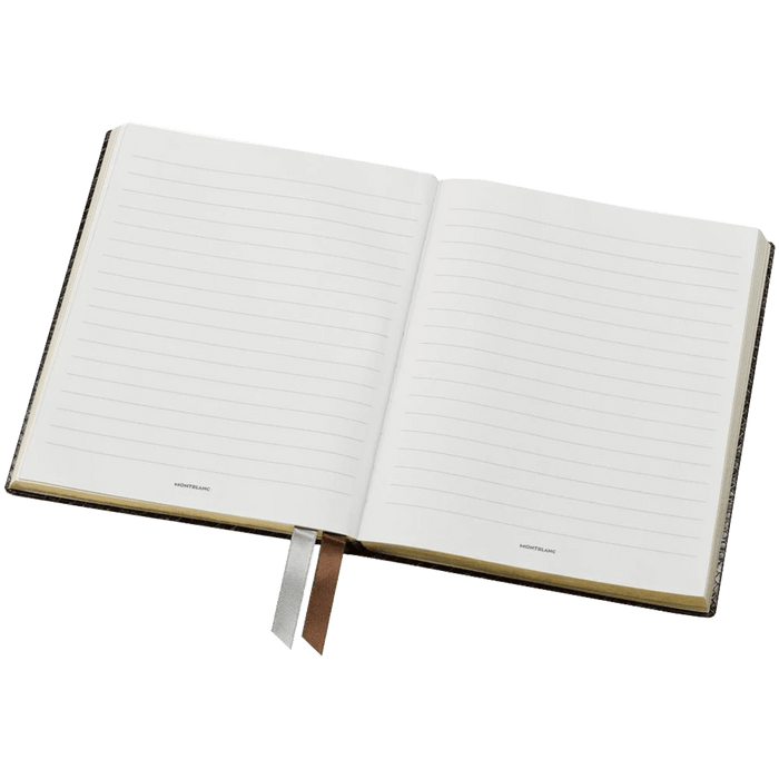 Montblanc Notebook - 146 Python Print Smoke - Lined - Pen Boutique Ltd