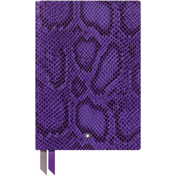 Montblanc Notebook - 146 Python Print Violet - Lined - Pen Boutique Ltd
