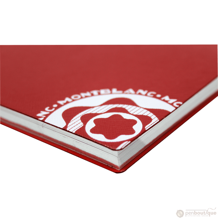 Montblanc Notebook - 146 Vintage Logo Red - Pen Boutique Ltd