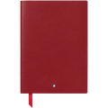 Montblanc Notebook - 163 Red - Blank/Dotted - Pen Boutique Ltd