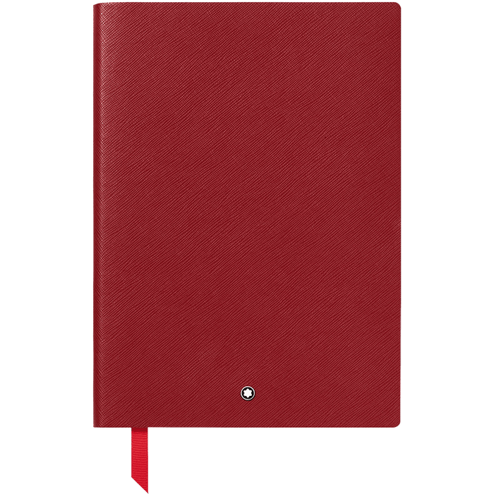 Montblanc Notebook - 163 Red - Blank/Dotted - Pen Boutique Ltd