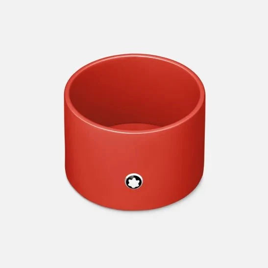 Montblanc Round Desk Tray - Lacquer - Coral - Medium - Pen Boutique Ltd