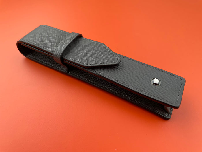 Montblanc Sartorial 1 - Pen Pouch - Forged Iron - Pen Boutique Ltd