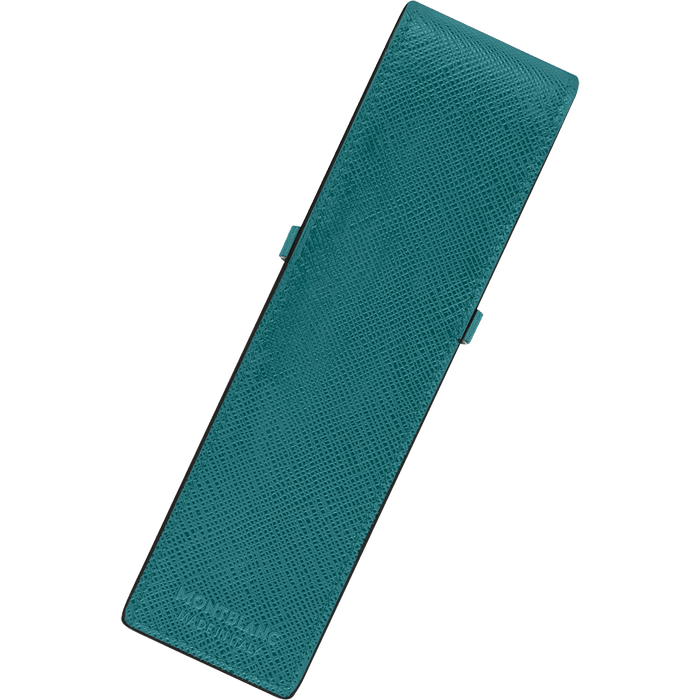 Montblanc Sartorial 2 - Pen Pouch - Fern Blue - Pen Boutique Ltd