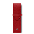 Montblanc Sartorial 2 Pen Pouch - Red - Pen Boutique Ltd