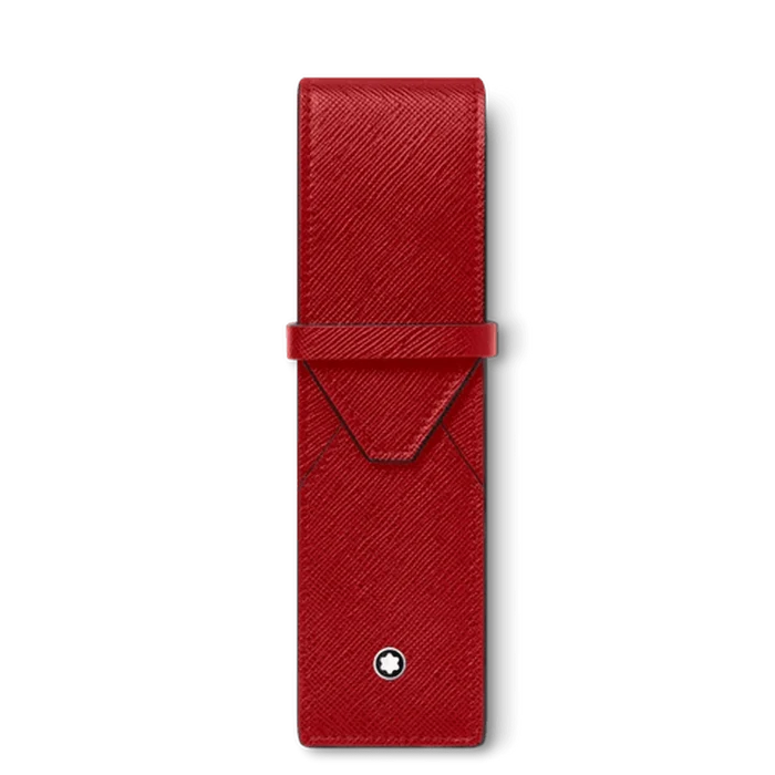 Montblanc Sartorial 2 Pen Pouch - Red - Pen Boutique Ltd
