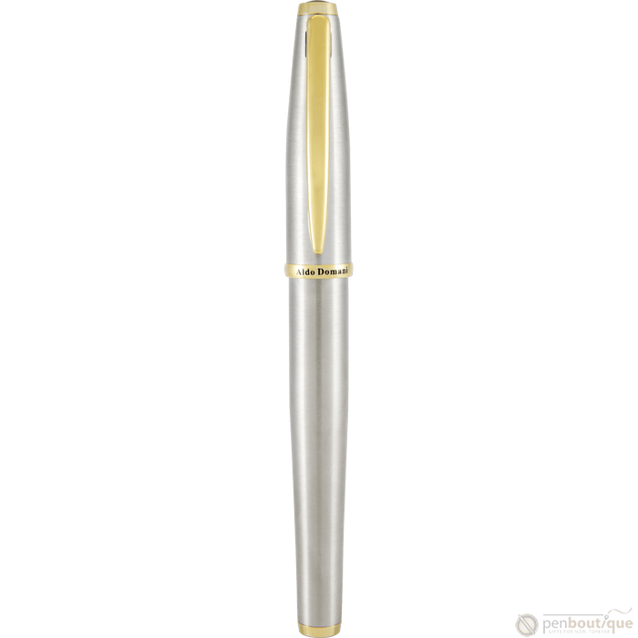 Monteverde Aldo Domani Fountain Pen - Brushed - Pen Boutique Ltd