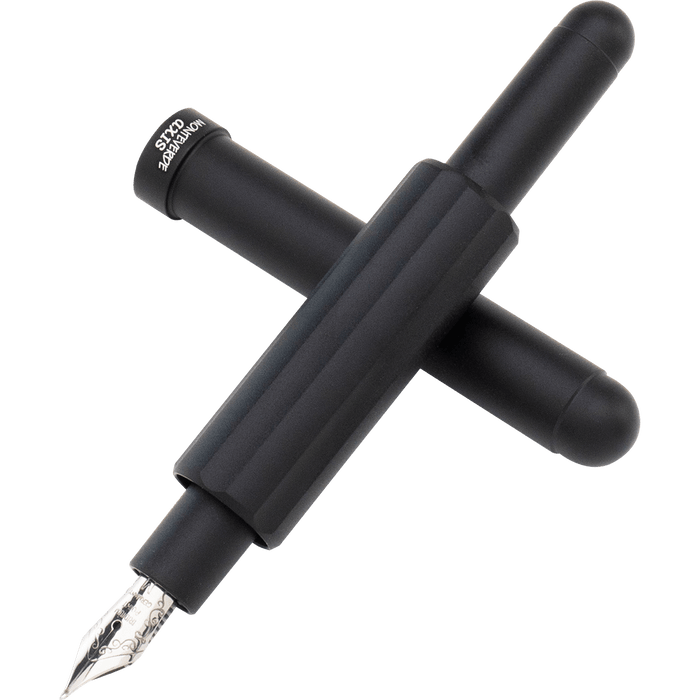 Monteverde Axis Fountain Pen - Matte Black - Pen Boutique Ltd