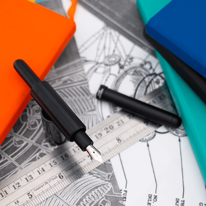 Monteverde Axis Fountain Pen - Matte Black - Pen Boutique Ltd