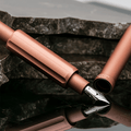 Monteverde Axis Fountain Pen - Matte Champagne - Pen Boutique Ltd