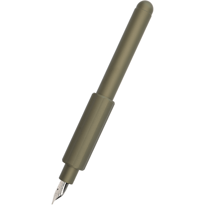 Monteverde Axis Fountain Pen - Matte Olive - Pen Boutique Ltd