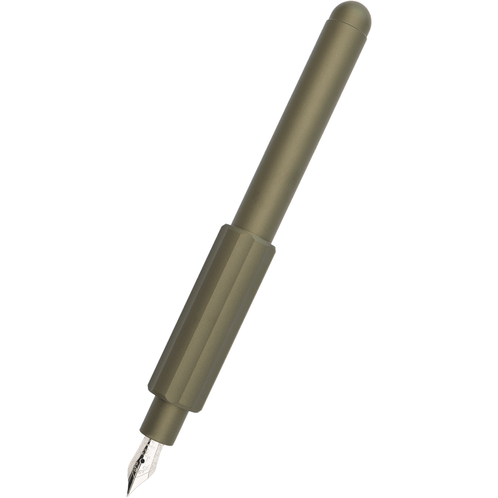 Monteverde Axis Fountain Pen - Matte Olive - Pen Boutique Ltd