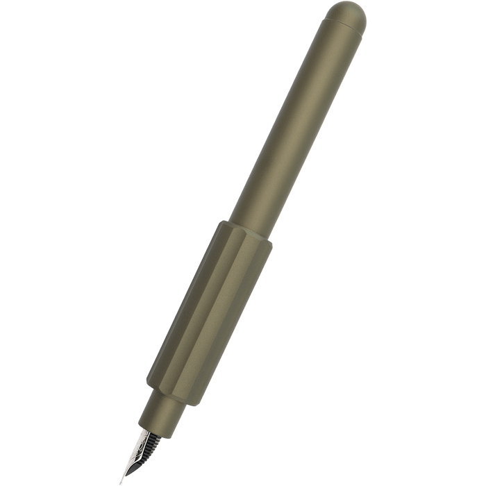 Monteverde Axis Fountain Pen - Matte Olive - Pen Boutique Ltd