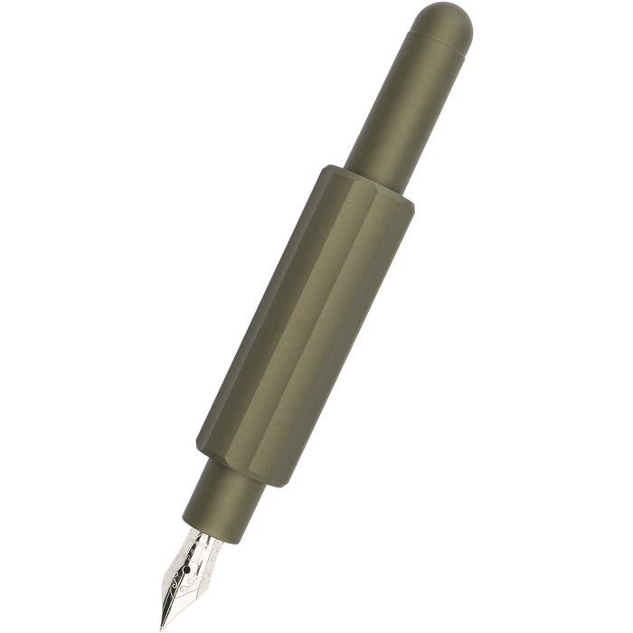 Monteverde Axis Fountain Pen - Matte Olive - Pen Boutique Ltd