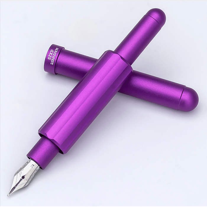 Monteverde Axis Fountain Pen - Matte Purple - Pen Boutique Ltd