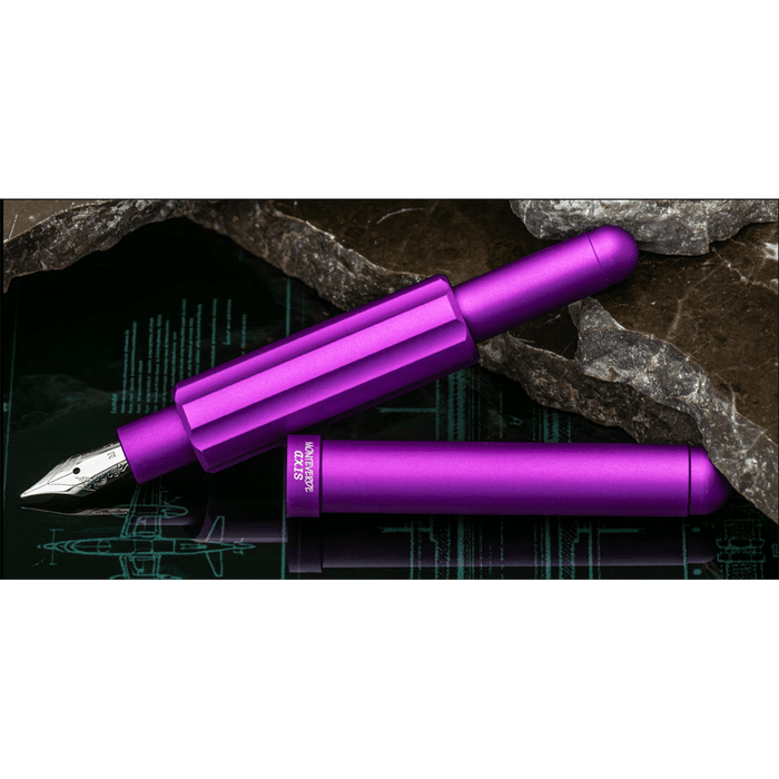 Monteverde Axis Fountain Pen - Matte Purple - Pen Boutique Ltd