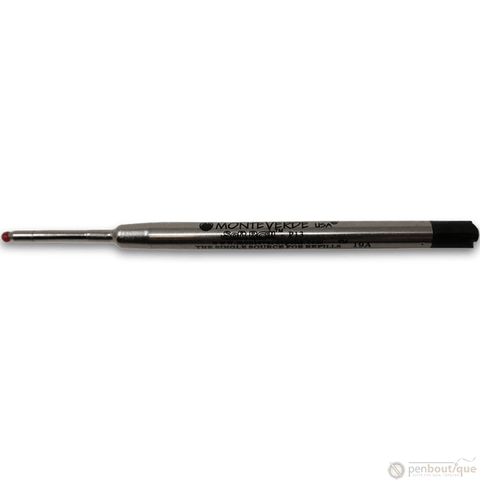 Monteverde Ballpoint Refill - Black - Medium - Single (Fit Parker pen) - Pen Boutique Ltd
