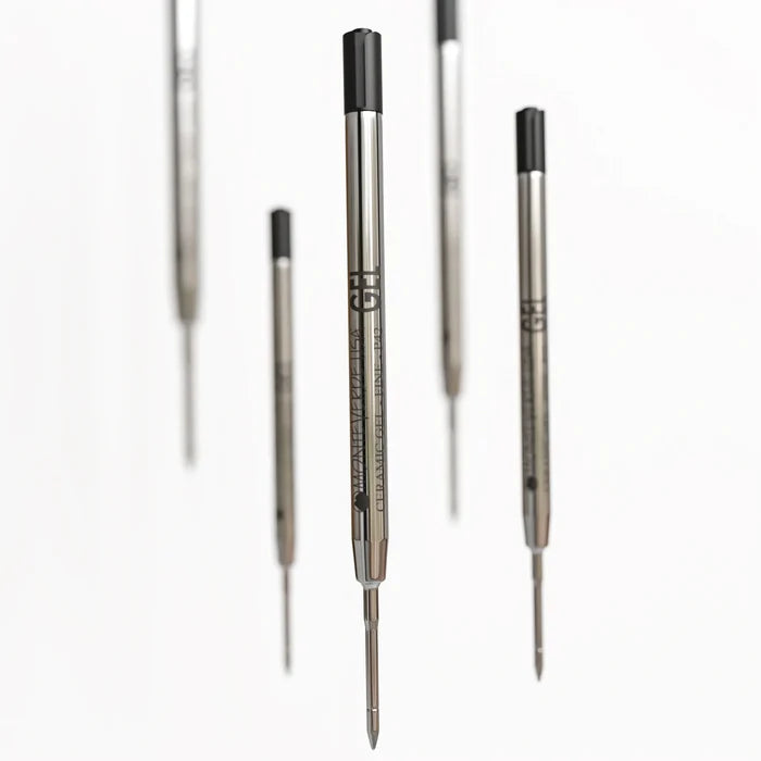 Monteverde Capless Gel Refill (to fit Parker) - Black - 0.7 mm Fine Point (1/pack) - Pen Boutique Ltd