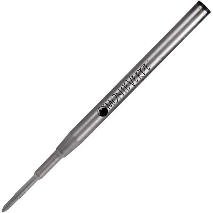 Monteverde Capless Gel Refill (to fit Parker) - Black - Medium Point (1/pack) - Pen Boutique Ltd