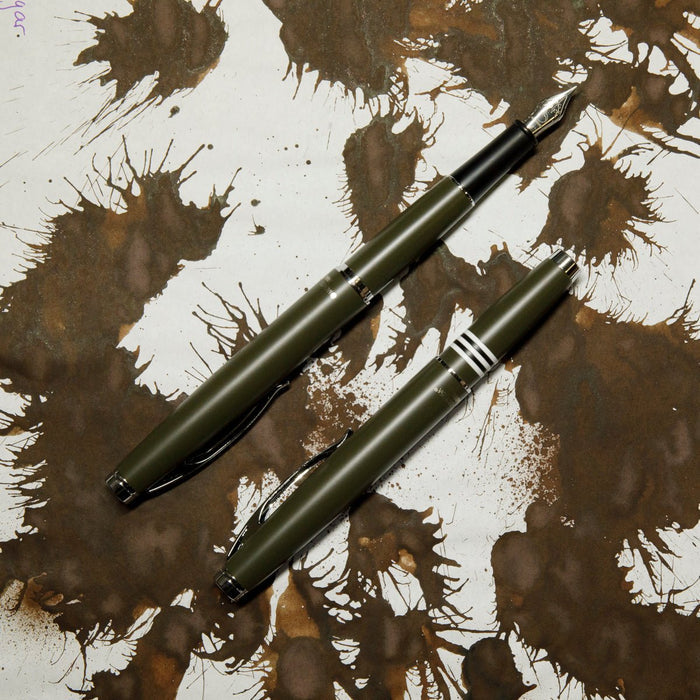Monteverde Dakota Gel Pen - Military Green - Pen Boutique Ltd