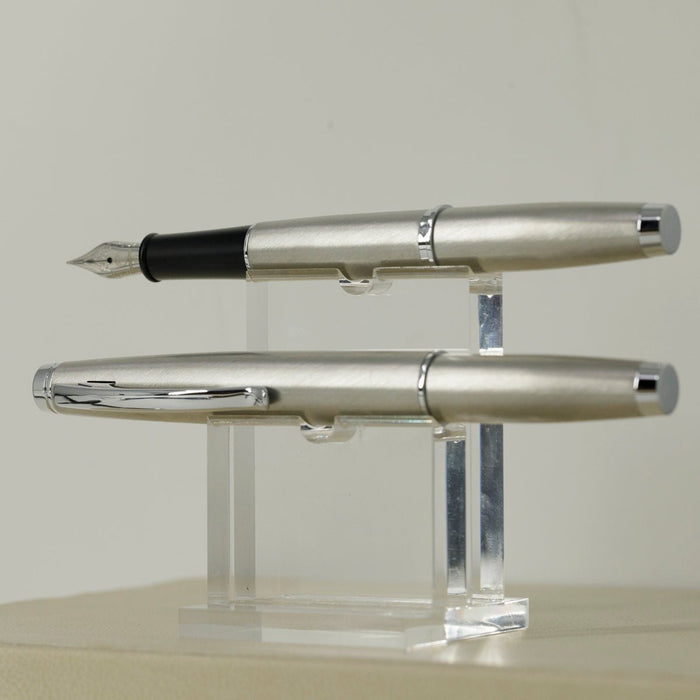 Monteverde Dakota Gel Pen - Stainless Steel - Pen Boutique Ltd