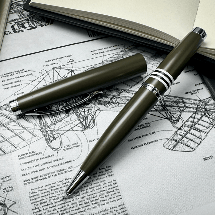 Monteverde Dakota Gel Pen - Military Green - Pen Boutique Ltd