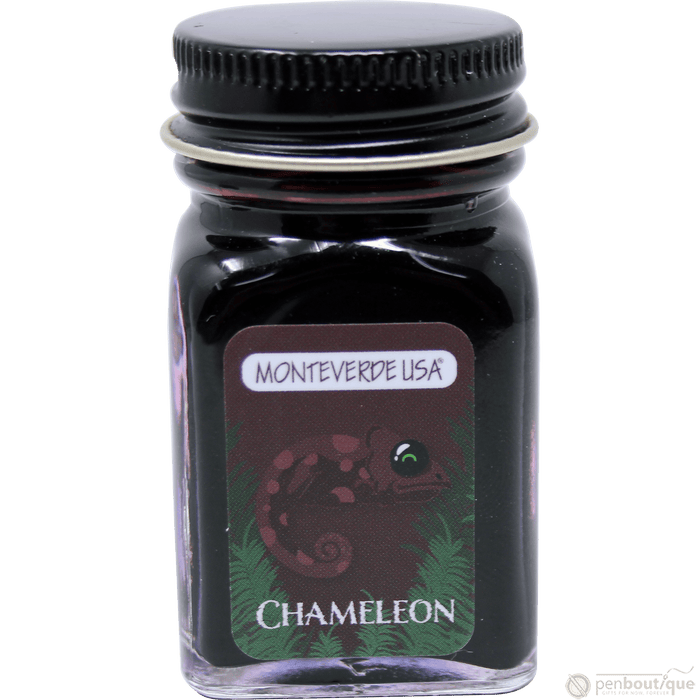 Monteverde Ink Bottle - Jungle Chameleon (Burgundy) - 30 ml - Pen Boutique Ltd