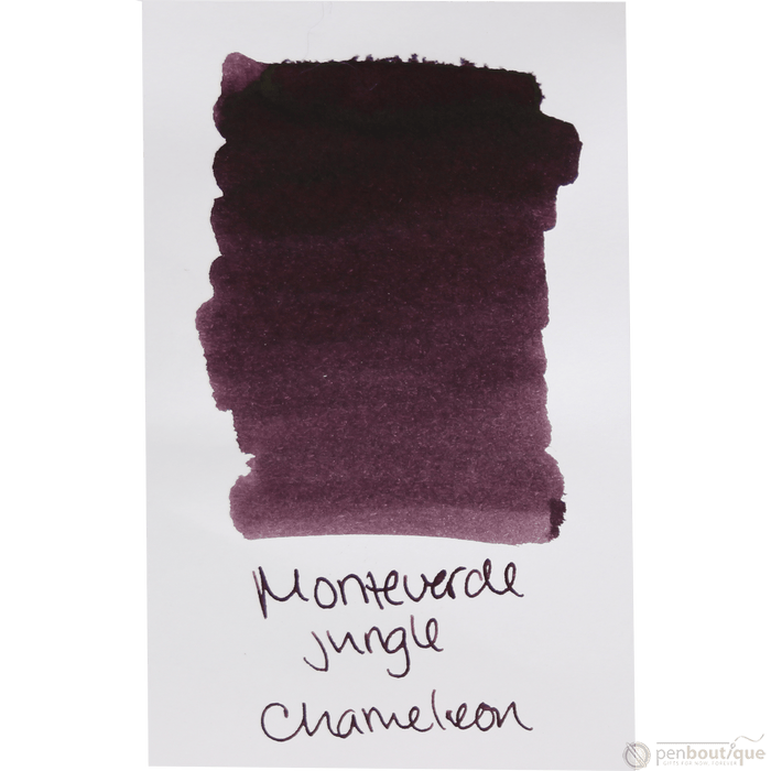 Monteverde Ink Bottle - Jungle Chameleon (Burgundy) - 30 ml - Pen Boutique Ltd