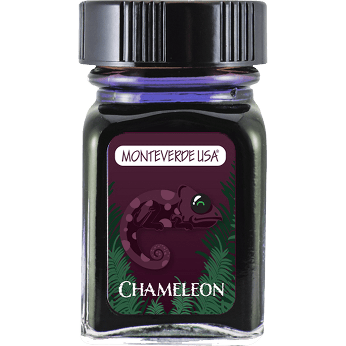 Monteverde Ink Bottle - Jungle Chameleon (Burgundy) - 30 ml - Pen Boutique Ltd