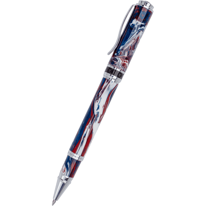 Monteverde Innova Brooks Custom Resin Rollerball Pen - USA 250th Anniversary (Limited Edition) - Pen Boutique Ltd