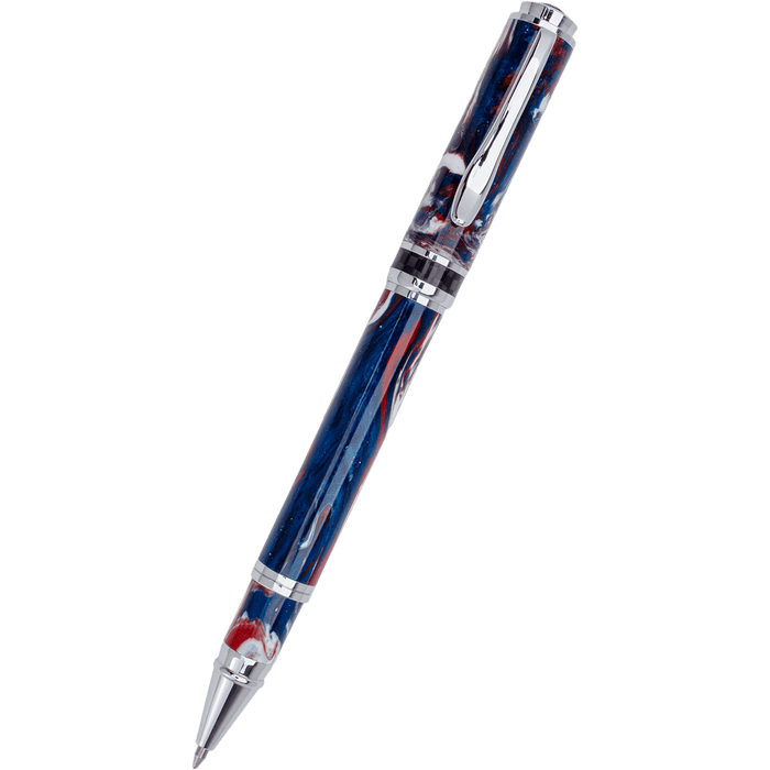 Monteverde Innova Brooks Custom Resin Rollerball Pen - USA 250th Anniversary (Limited Edition) - Pen Boutique Ltd