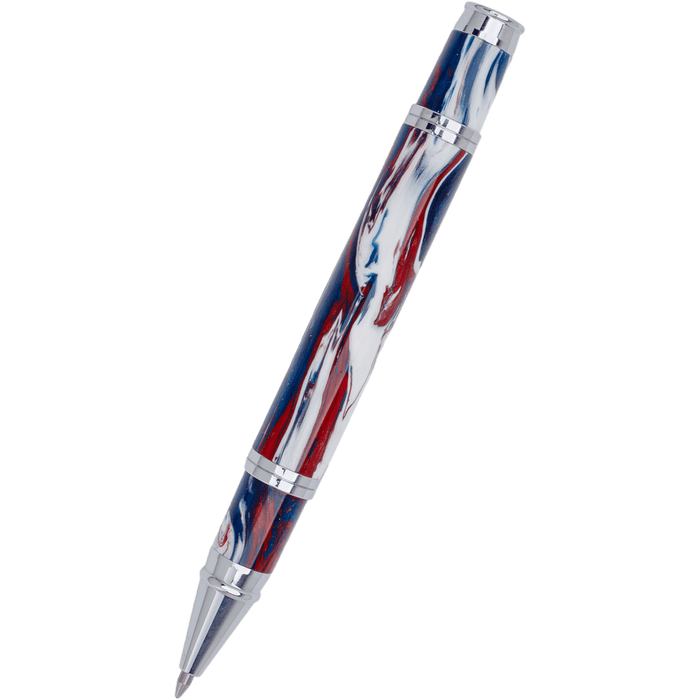 Monteverde Innova Brooks Custom Resin Rollerball Pen - USA 250th Anniversary (Limited Edition) - Pen Boutique Ltd