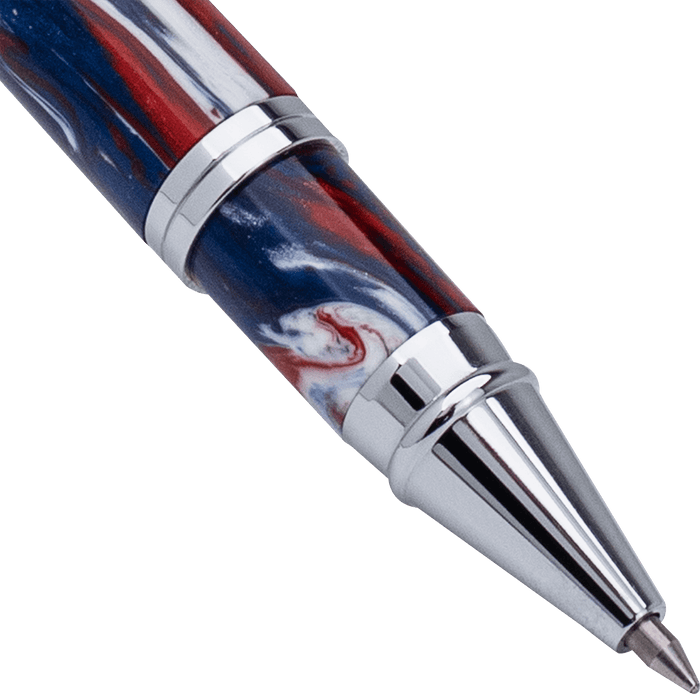 Monteverde Innova Brooks Custom Resin Rollerball Pen - USA 250th Anniversary (Limited Edition) - Pen Boutique Ltd