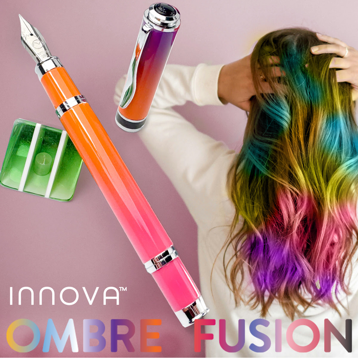 Monteverde Innova Fountain Pen - Ombre Fusion - Harmony - Pen Boutique Ltd