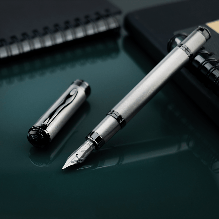 Monteverde Innova Fountain Pen - Titanium (Numbered Edition) - Pen Boutique Ltd