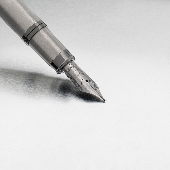 Monteverde Innova Fountain Pen - Titanium (Numbered Edition) - Pen Boutique Ltd