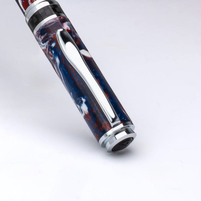 Monteverde Innova Fountain Pen - USA 250th Anniversary (Limited Edition) ( Brooks Custom Resin) - Pen Boutique Ltd