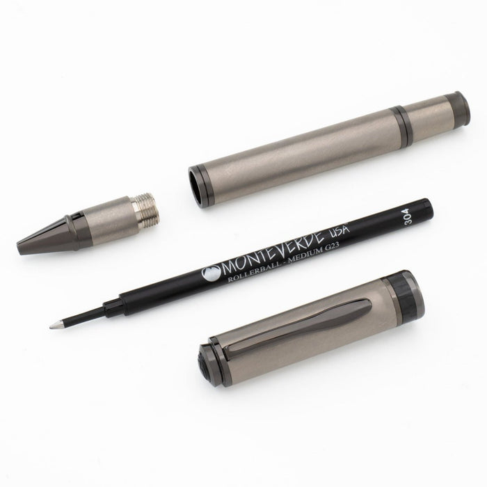 Monteverde Innova Rollerball Pen - Titanium (Numbered Edition) - Pen Boutique Ltd