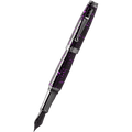 Monteverde Invincia Vega Fountain Pen - Starlight Purple - Pen Boutique Ltd