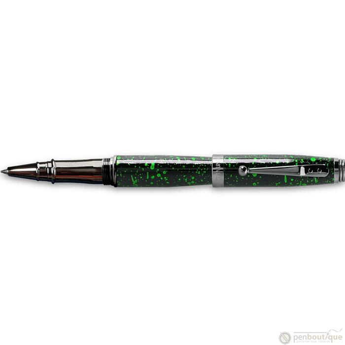 Monteverde Invincia Vega Rollerball Pen - Starlight Green - Pen Boutique Ltd