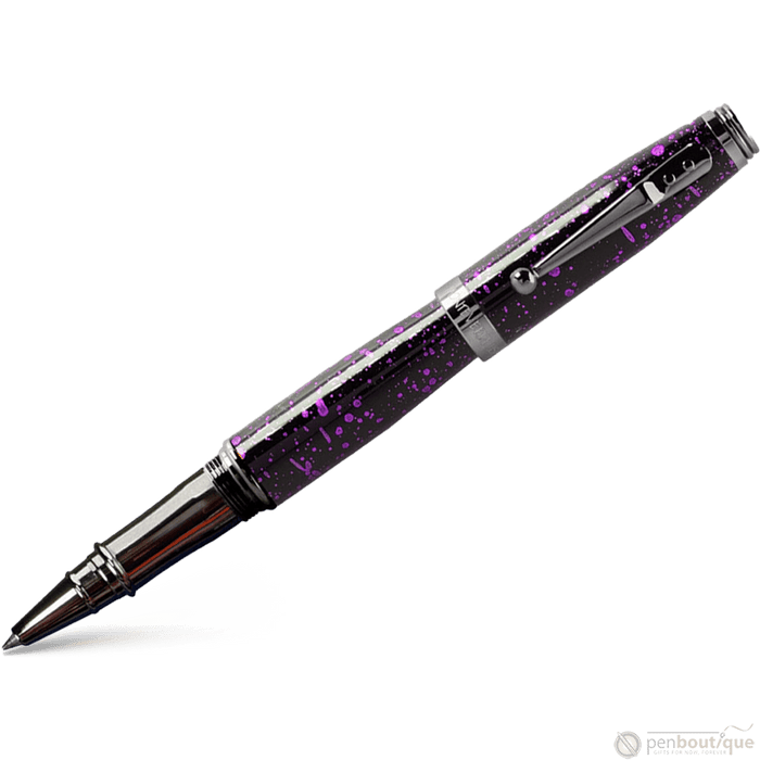 Monteverde Invincia Vega Rollerball Pen - Starlight Purple - Pen Boutique Ltd