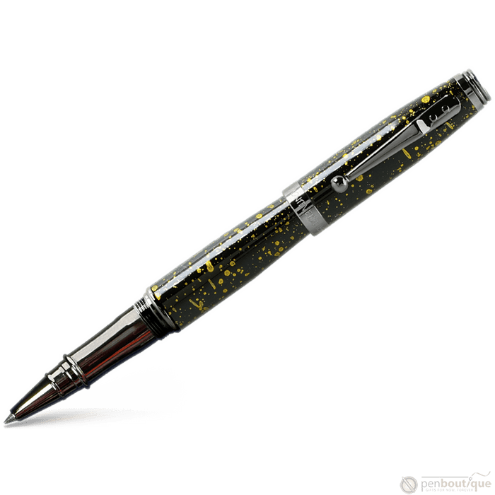 Monteverde Invincia Vega Rollerball Pen - Starlight Yellow - Pen Boutique Ltd