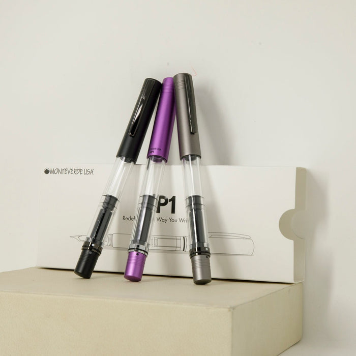 Monteverde MP1 Fountain Pen - Purple Frost - Pen Boutique Ltd