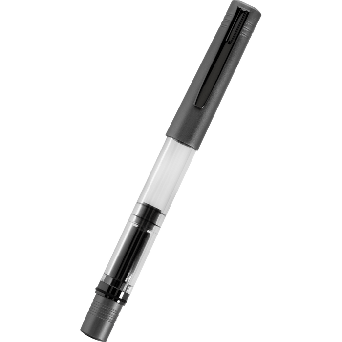 Monteverde MP1 Fountain Pen - Coal Grey - Pen Boutique Ltd